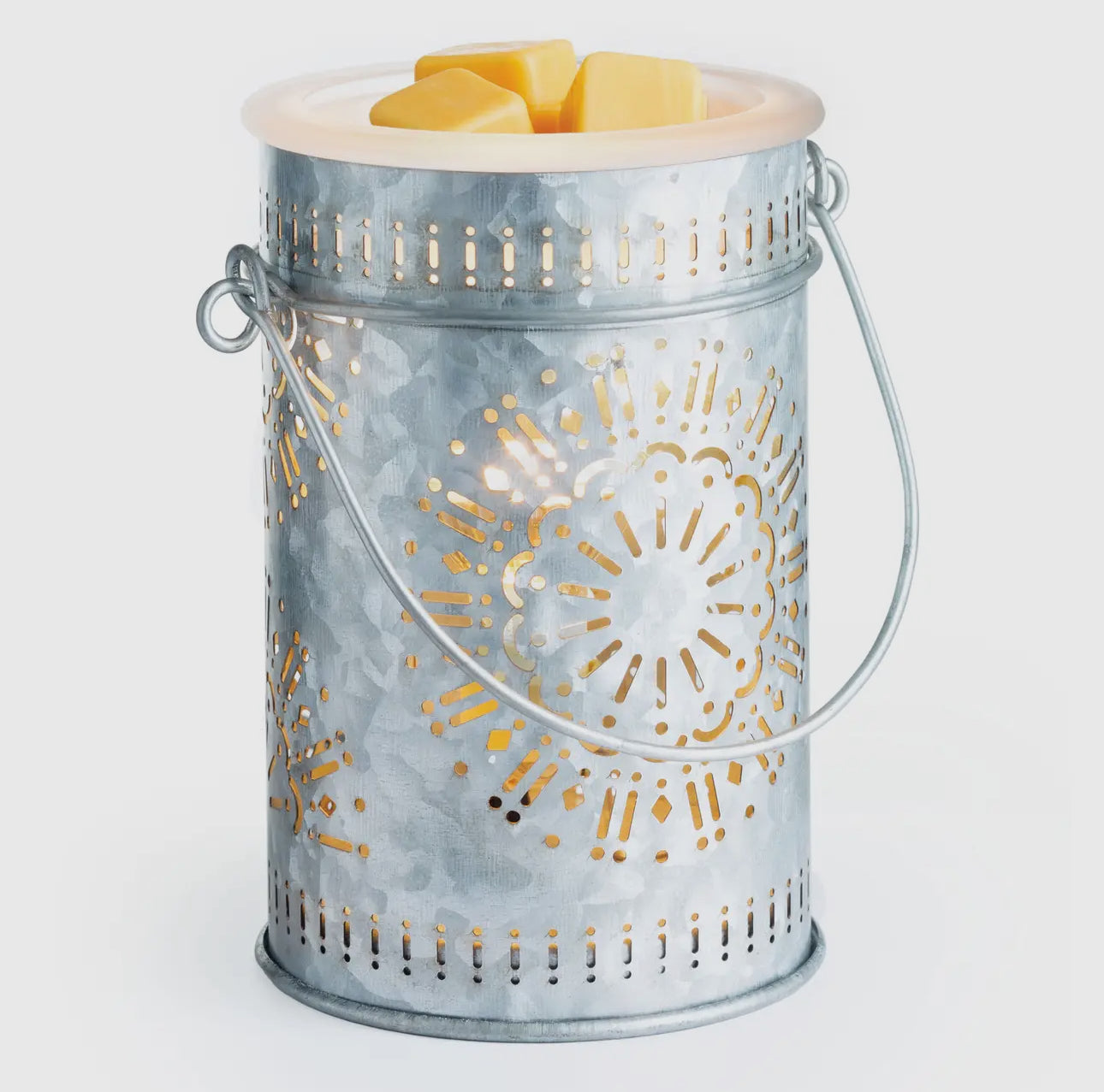 Illumination Fragrance Warmer- Deluxe Galvanized Tin