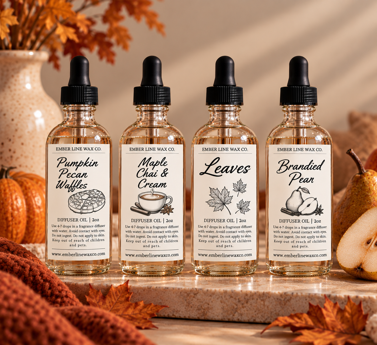 4 FALL DIFFUSER OIL BUNDLE