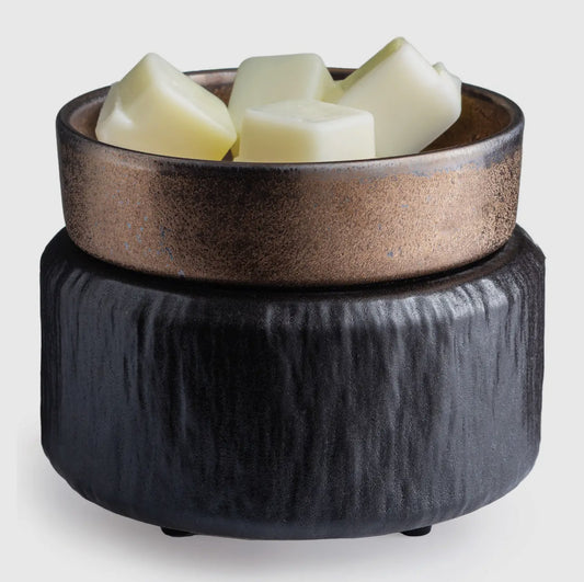 2-in-1 Fragrance Warmer Primitive Black
