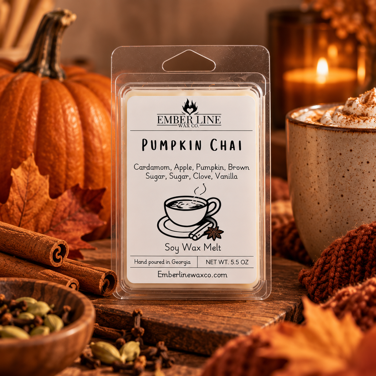 Clean Natural Soy Wax Melts 5.5 Oz