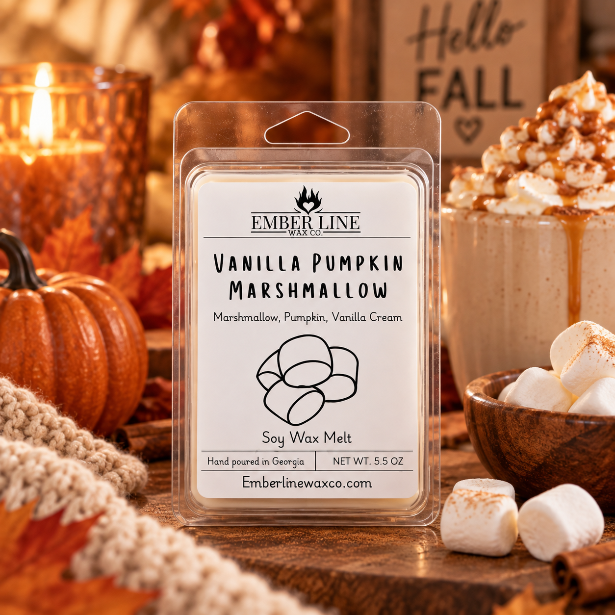 Clean Natural Soy Wax Melts 5.5 Oz