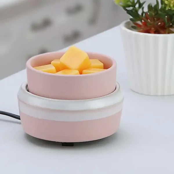 Pink Two Tone Wax Warmer